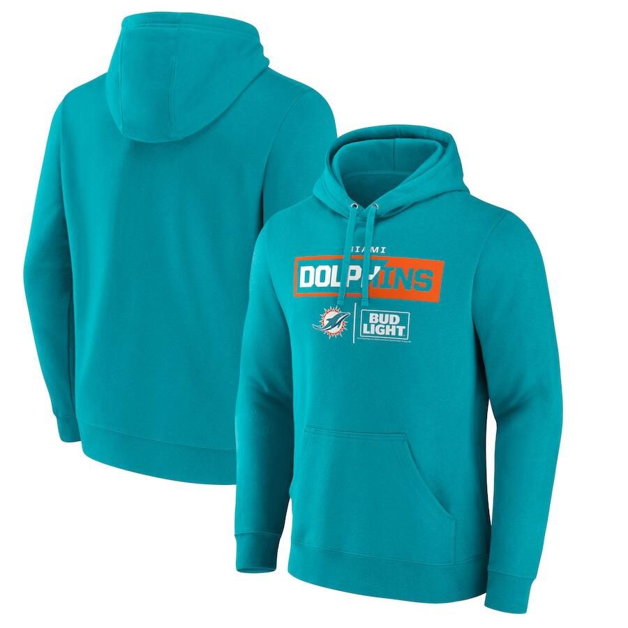 Men 2023 NFL Miami Dolphins green Sweatshirt style 2->miami dolphins->NFL Jersey